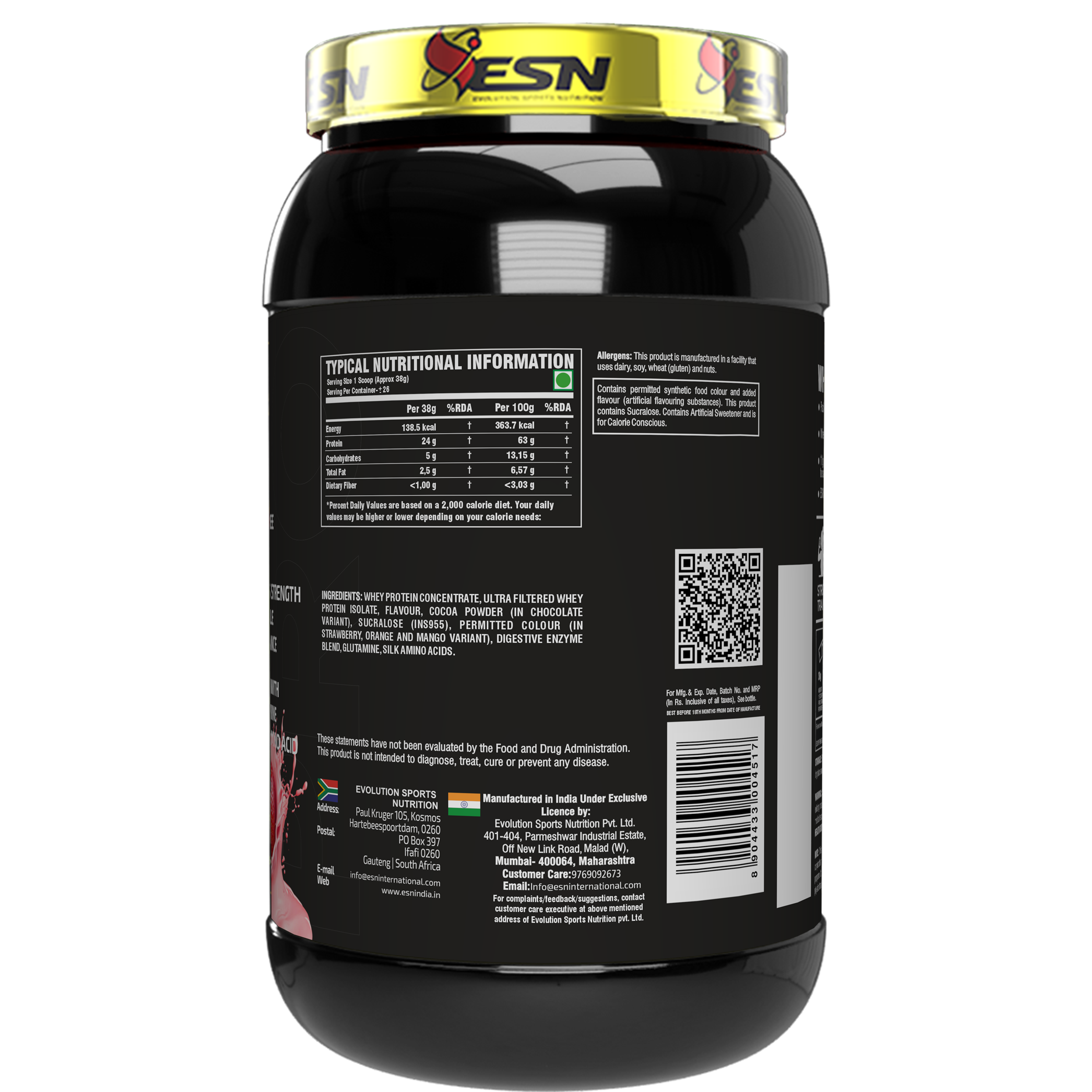 Pro Standard whey